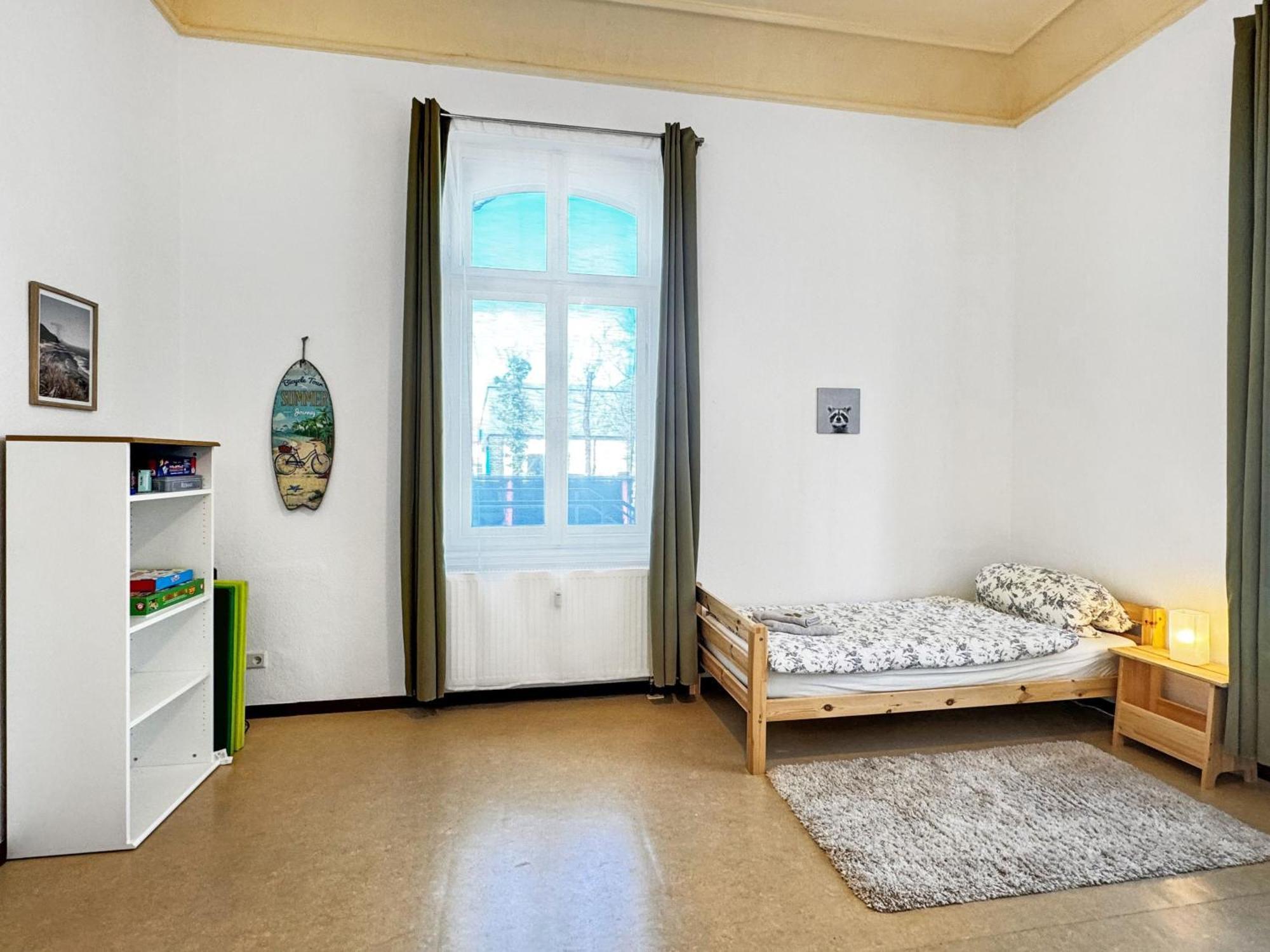 Herzberg  Ferienwohnung Villa Nieske - Jugendstil Denkmal, Free Wlan & Parken, Self Check-In, Smart-Tv מראה חיצוני תמונה