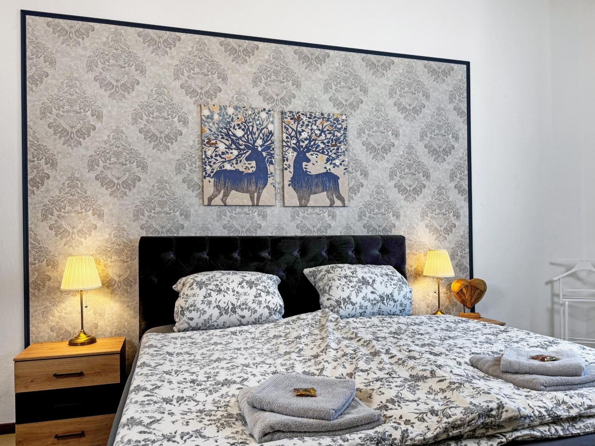 Herzberg  Ferienwohnung Villa Nieske - Jugendstil Denkmal, Free Wlan & Parken, Self Check-In, Smart-Tv מראה חיצוני תמונה